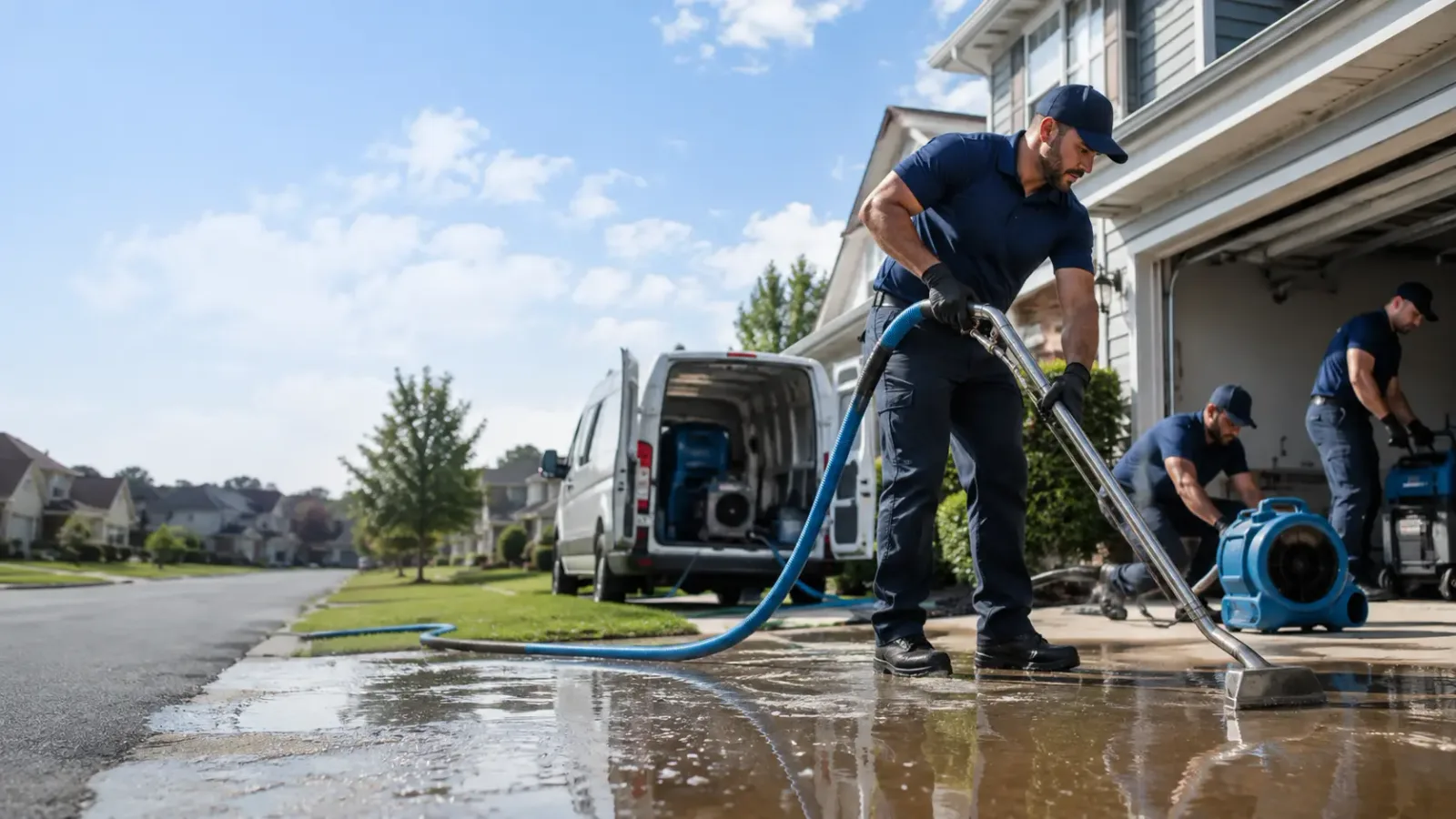 Flood Damage Restoration in Longdale, OK